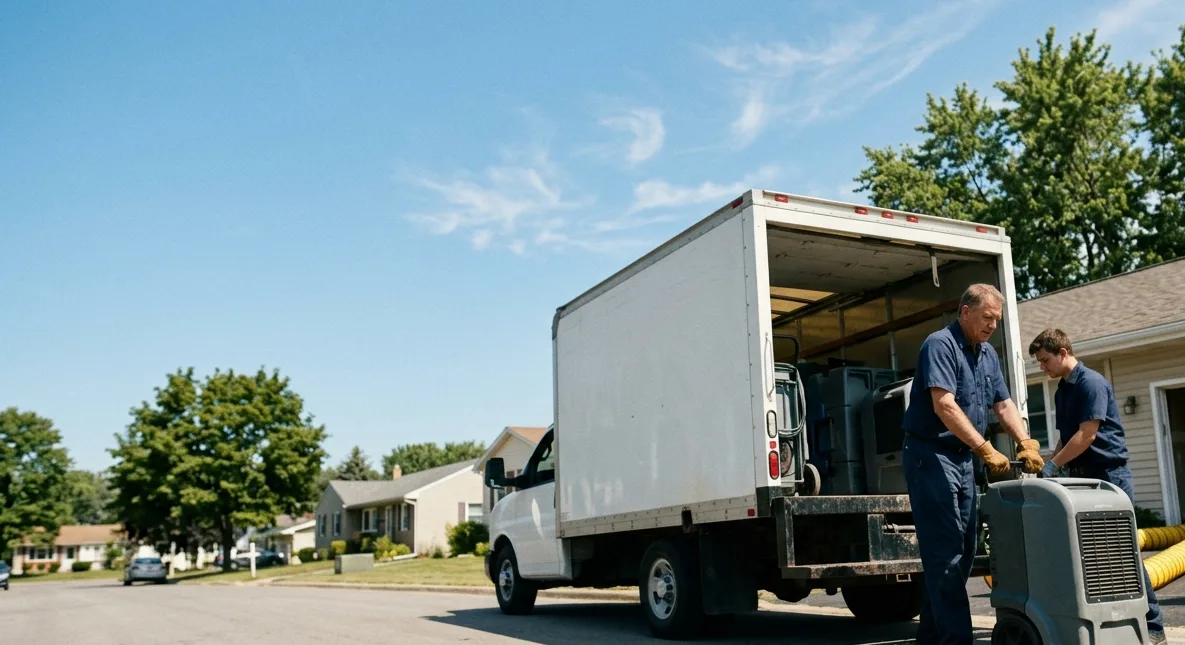 Water Damage Cleanup in Opdyke, IL near me